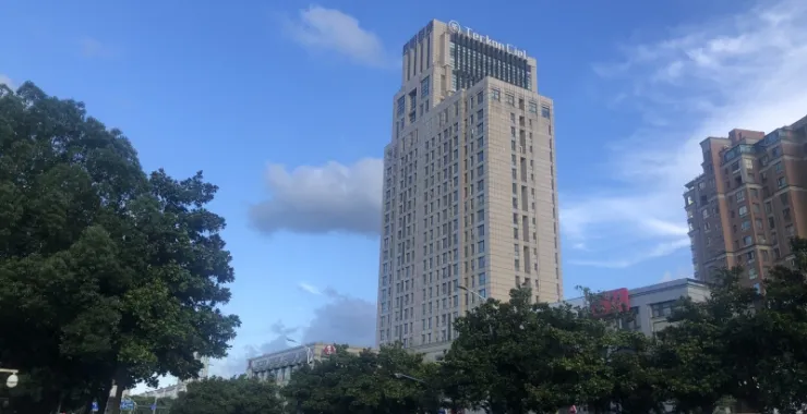 城市余姚四明西路高层建筑四明银座天港禧悦酒店