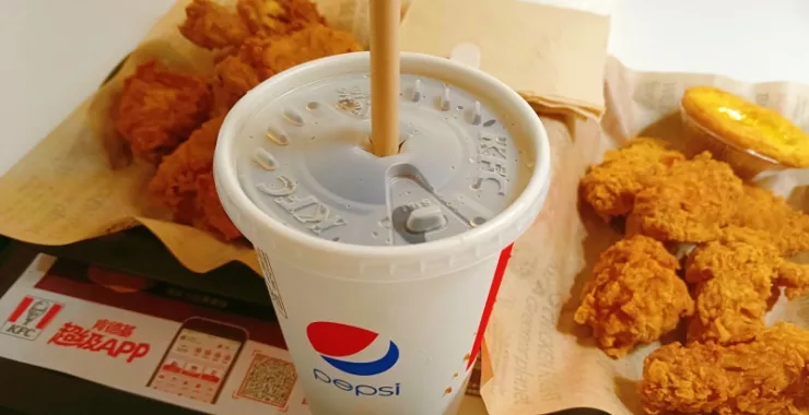 餐饮美食肯德基KFC小吃炸鸡可乐