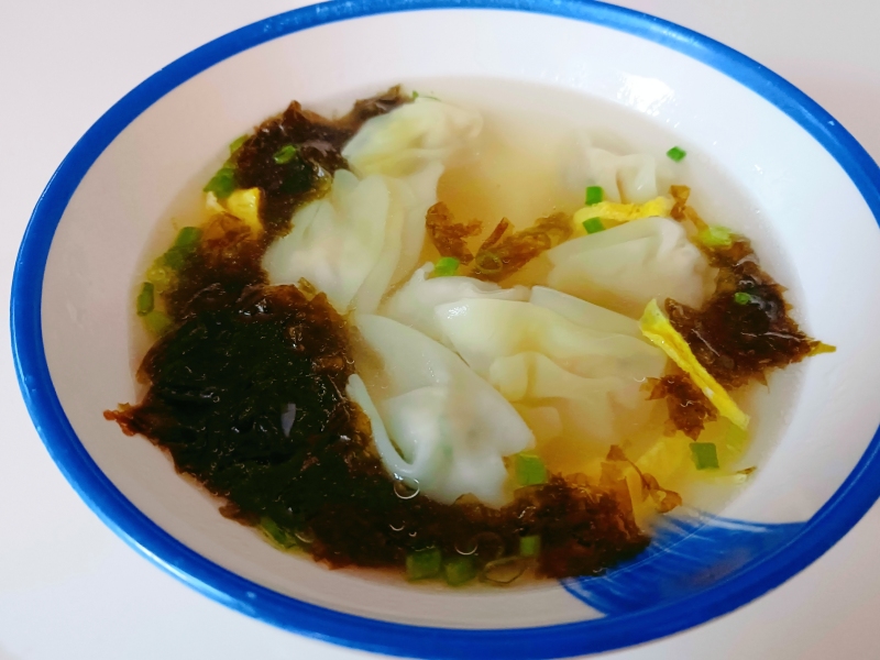 美食餐饮早餐早点小吃牛吃草馄饨