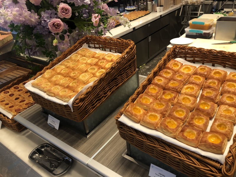 厦门七星湾酒店自助早餐美食点心甜品面包蛋糕