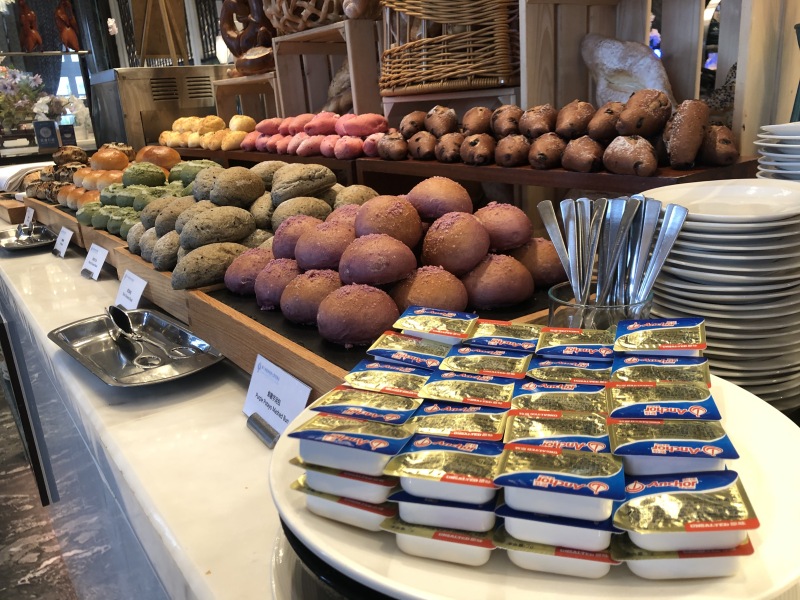 厦门七星湾酒店自助早餐美食点心甜品面包蛋糕