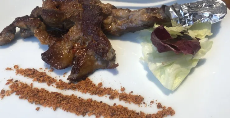 黑珍珠餐厅创意美食牛排