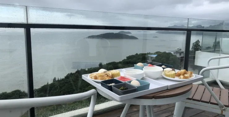 海景民宿美食酒店早点海边