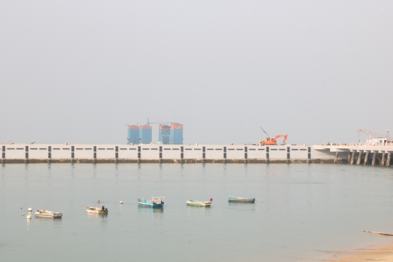 海 船只 广西北海 地脚海边