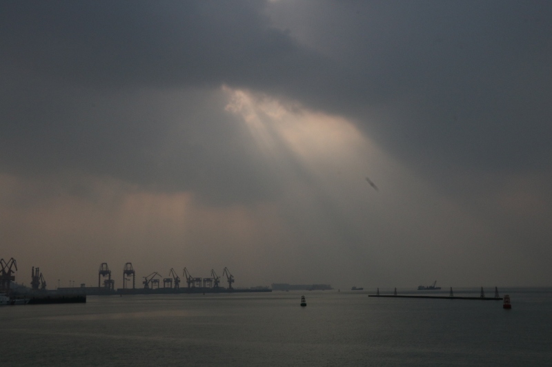 海 船只 广西北海 地脚海边