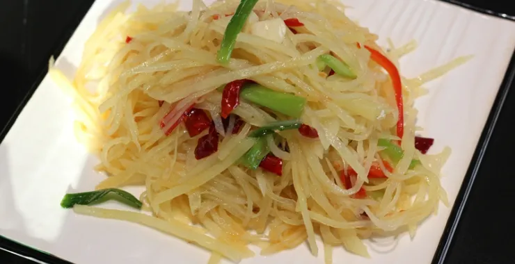 土豆丝美食