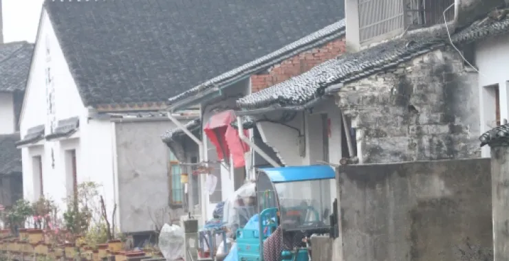 浙江宁波 鸣鹤古镇  古镇美景 老房子