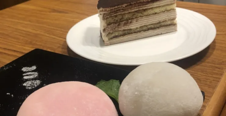 下午茶甜点点心甜品雪媚娘提拉米苏千层蛋糕
