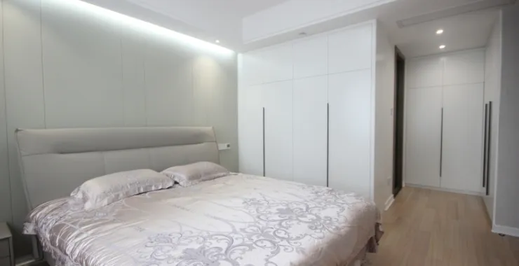 现代风探家的卧室
