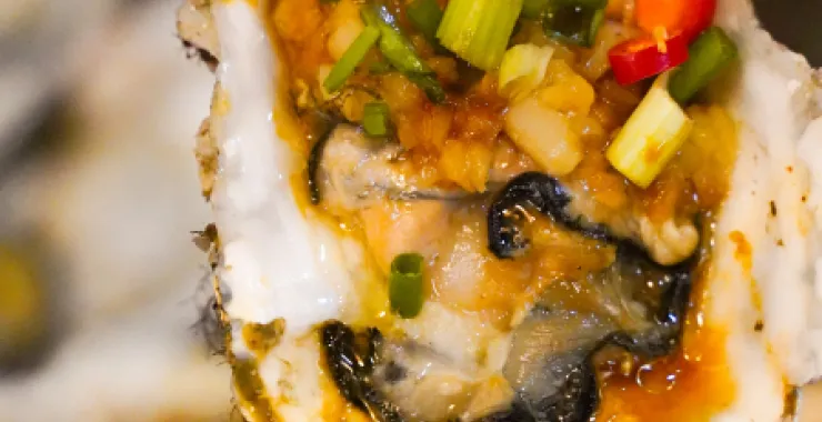 生蚝烧烤美食烧烤夜宵宵夜夏日