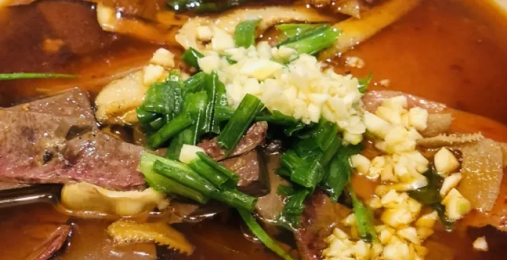 毛血旺美食