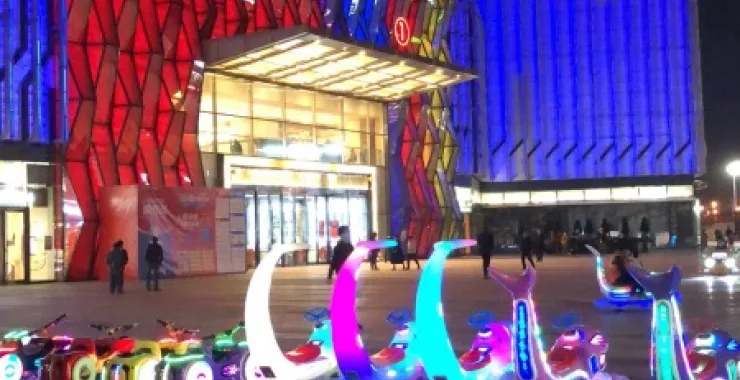 余姚万达广场夜景