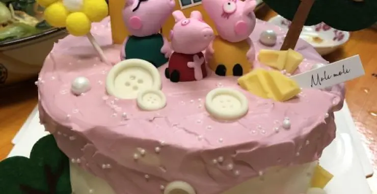 生日蛋糕小猪佩奇