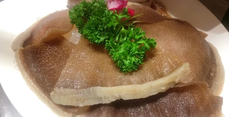 餐饮美食海底捞火锅毛肚配菜荤菜