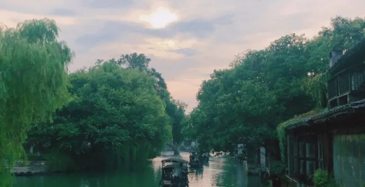 江浙旅游旅行景点嘉兴桐庐乌镇西栅景区江南水乡风景