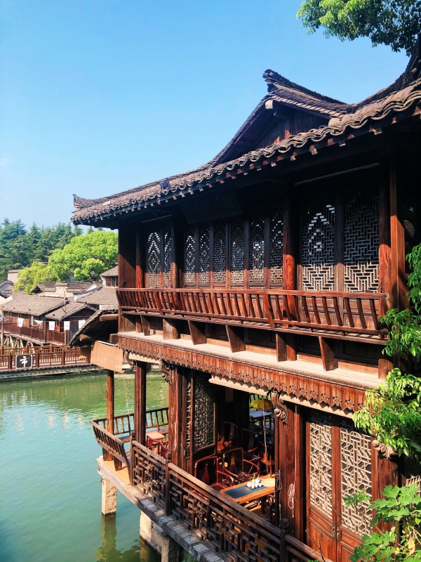 旅游旅行景点乌镇景区江南水乡风景风光