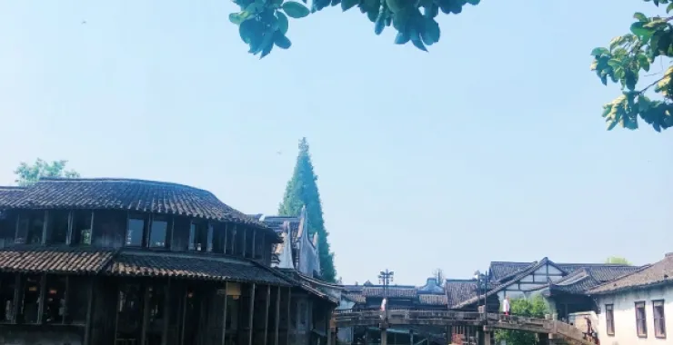  旅游旅行景点乌镇景区江南水乡风景