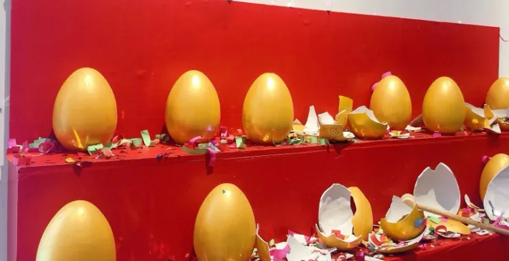抽奖砸金蛋活动奖品游戏