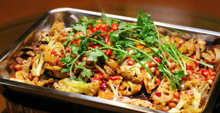 烤鱼横图美食