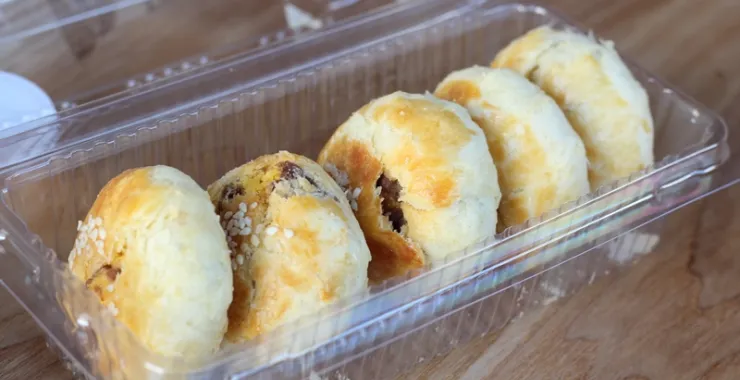 蛋黄酥美食点心
