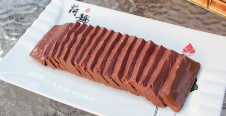 鸭血火锅配菜