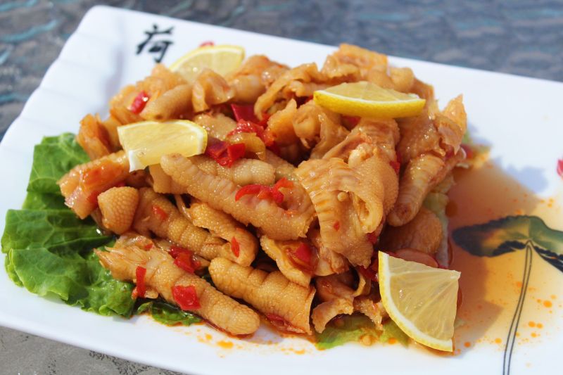 泡椒凤爪冷菜凉拌菜开胃菜前菜麻辣鸡爪