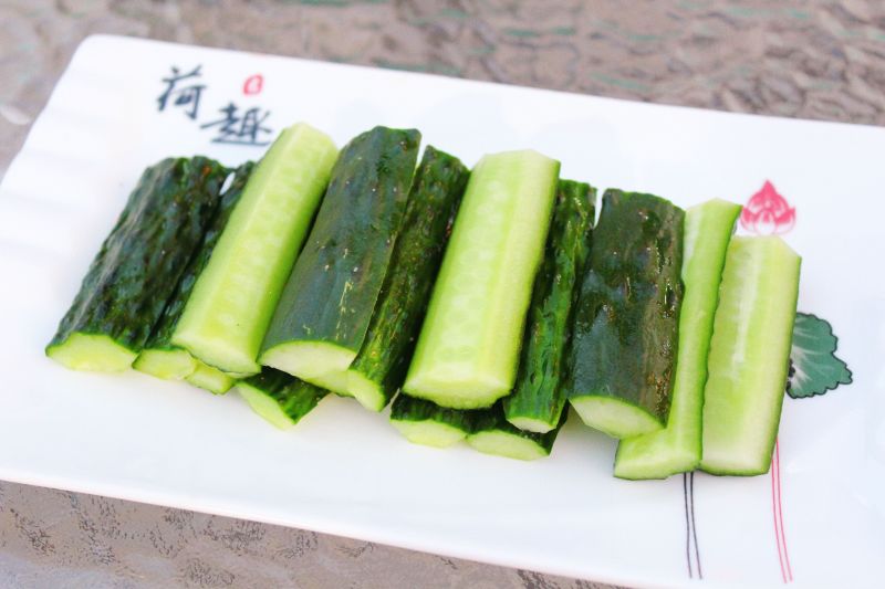 青瓜火锅配菜蔬菜开胃菜