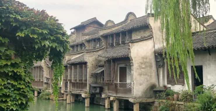 旅游旅行景点景区乌镇西栅江南水乡风景