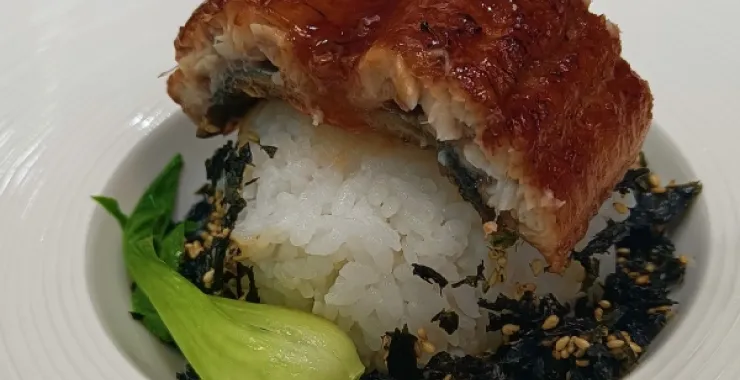 聚餐正餐豪华美食美味鳗鱼饭美食