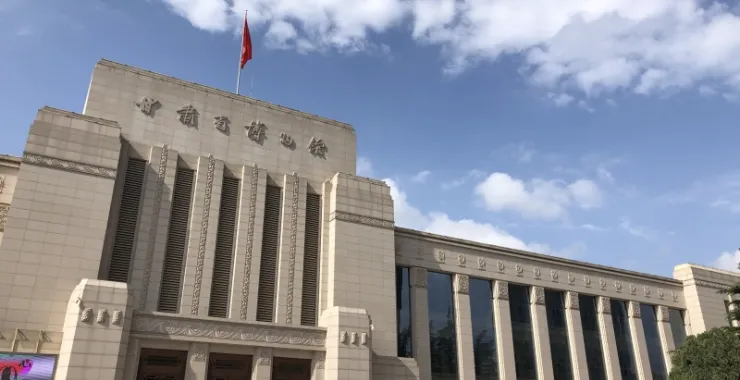 甘肃省博物馆旅游参观建筑景点风景区