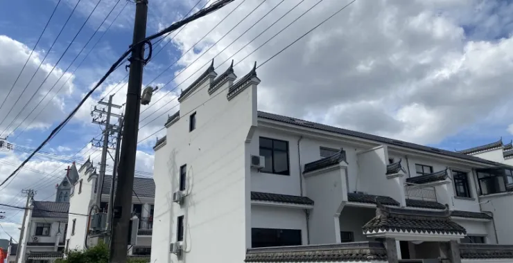 新农村新房建筑老房子乡村联排