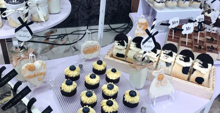 结婚婚礼婚庆喜宴生日摆台甜品蛋糕美食