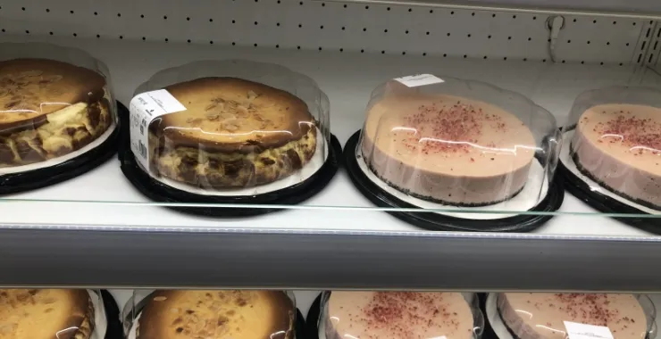 山姆超市美食巴斯克蛋糕 