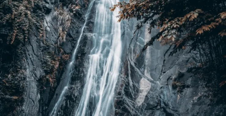 余姚梁弄白水冲美景旅游网红打卡地景点郊游避暑