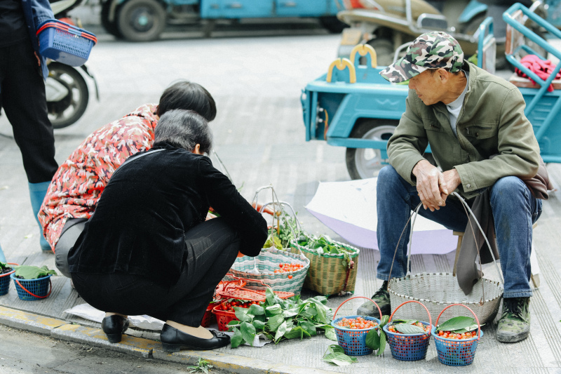 余姚红色梁弄买卖樱桃桑葚特写新鲜水果采摘特产当季美食