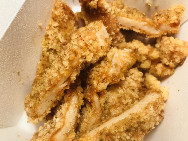 零食外卖鸡排油炸炸鸡美食小吃