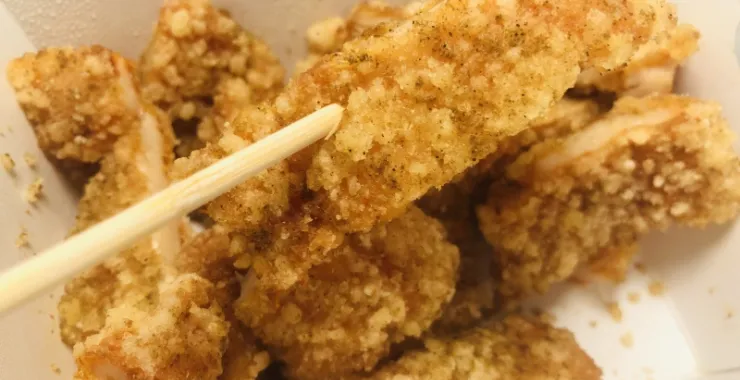 鸡排油炸炸鸡外卖美食小吃