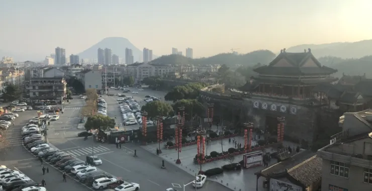 金华横店影视城清明上河图景区旅游景点