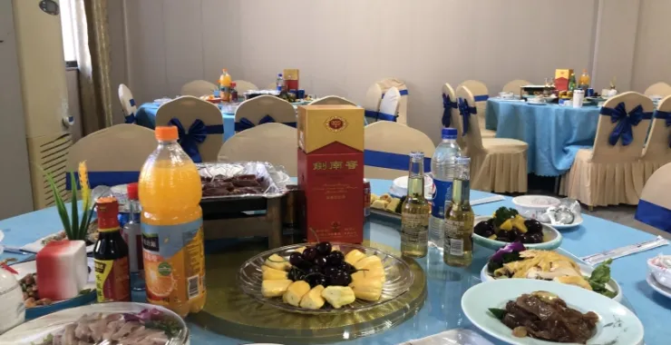 酒席饭桌婚庆菜品酒水