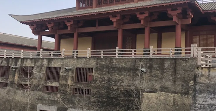 横店秦王宫旅游景区景点古代建筑