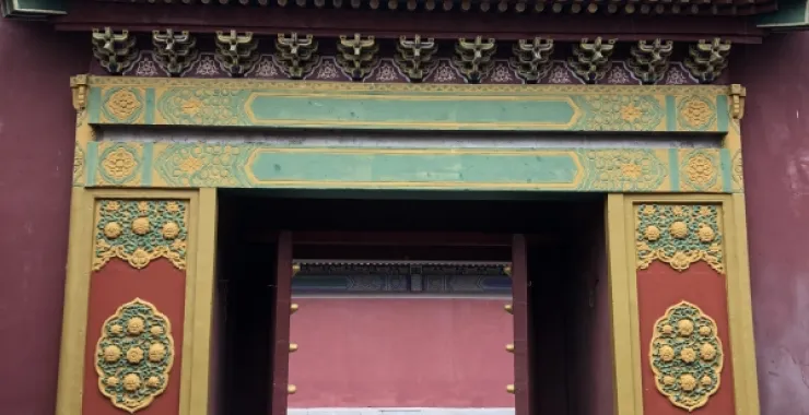 横店影视城明清宫苑古代建筑旅游景点景区