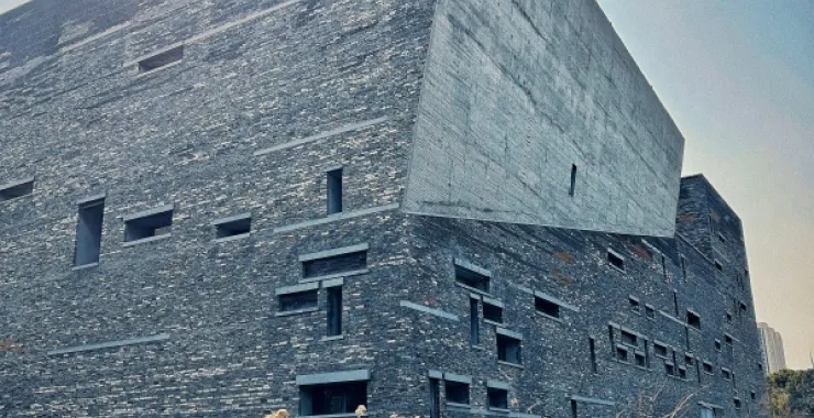 宁波博物馆建筑旅游景点景区