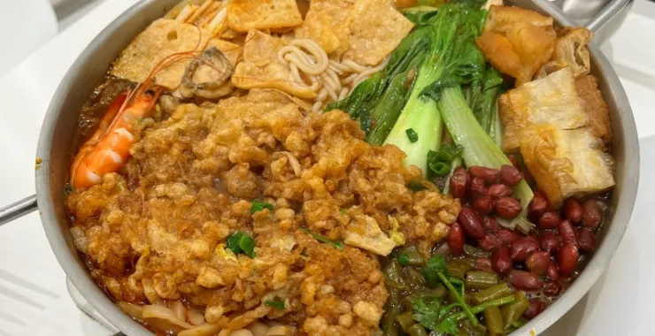 特色美食小吃炸蛋螺蛳粉火锅 日常餐饮