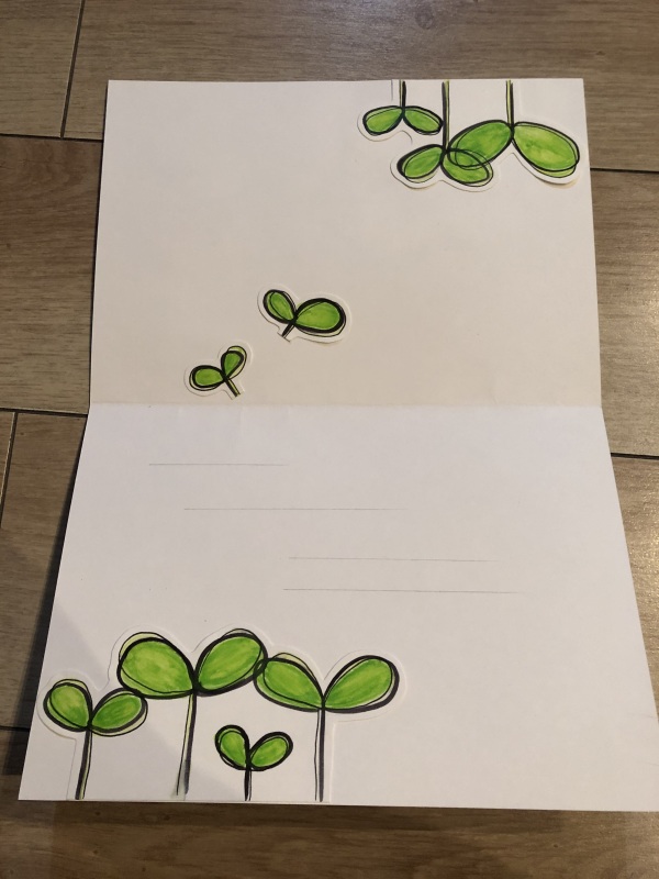 教师节贺卡礼物插画漫画手工DIY制作绘画手绘卡通
