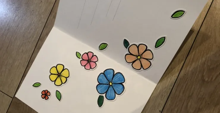 教师节贺卡礼物插画漫画手工DIY制作绘画手绘卡通