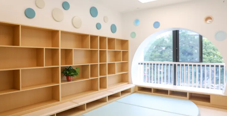 余姚行知幼儿园教学教室内部环境