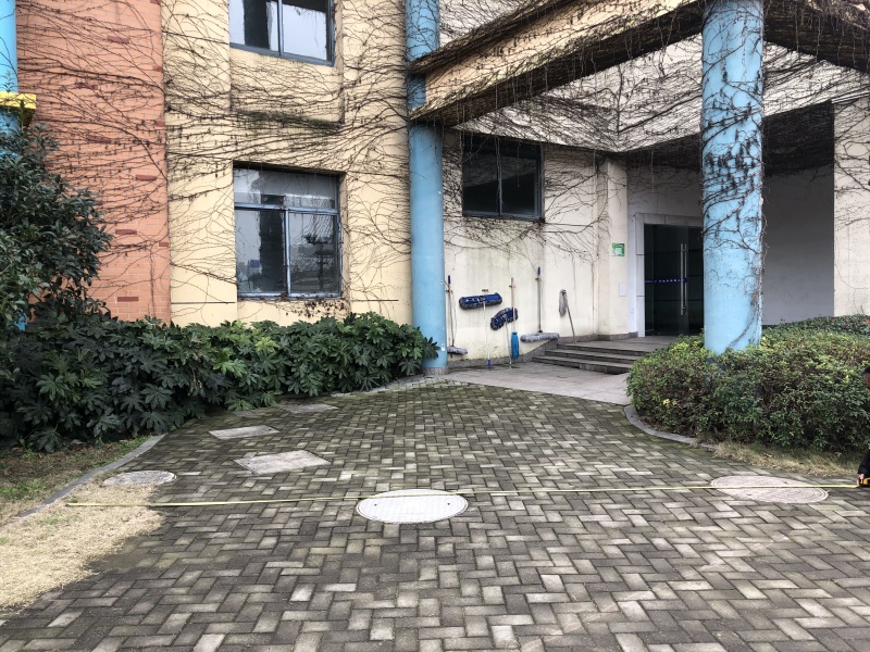 余姚市第二实验小学建筑爬山虎围棋