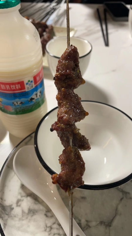 羊咩咩烧烤美食余姚烤羊肉串烤牛肉串烤串夜宵宵夜