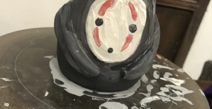 亲子手工制作DIY 泥塑彩绘