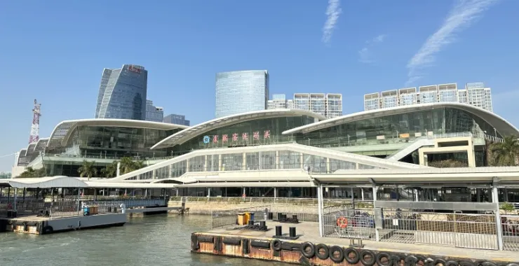 厦门轮渡码头游船渡轮轮船大海海上